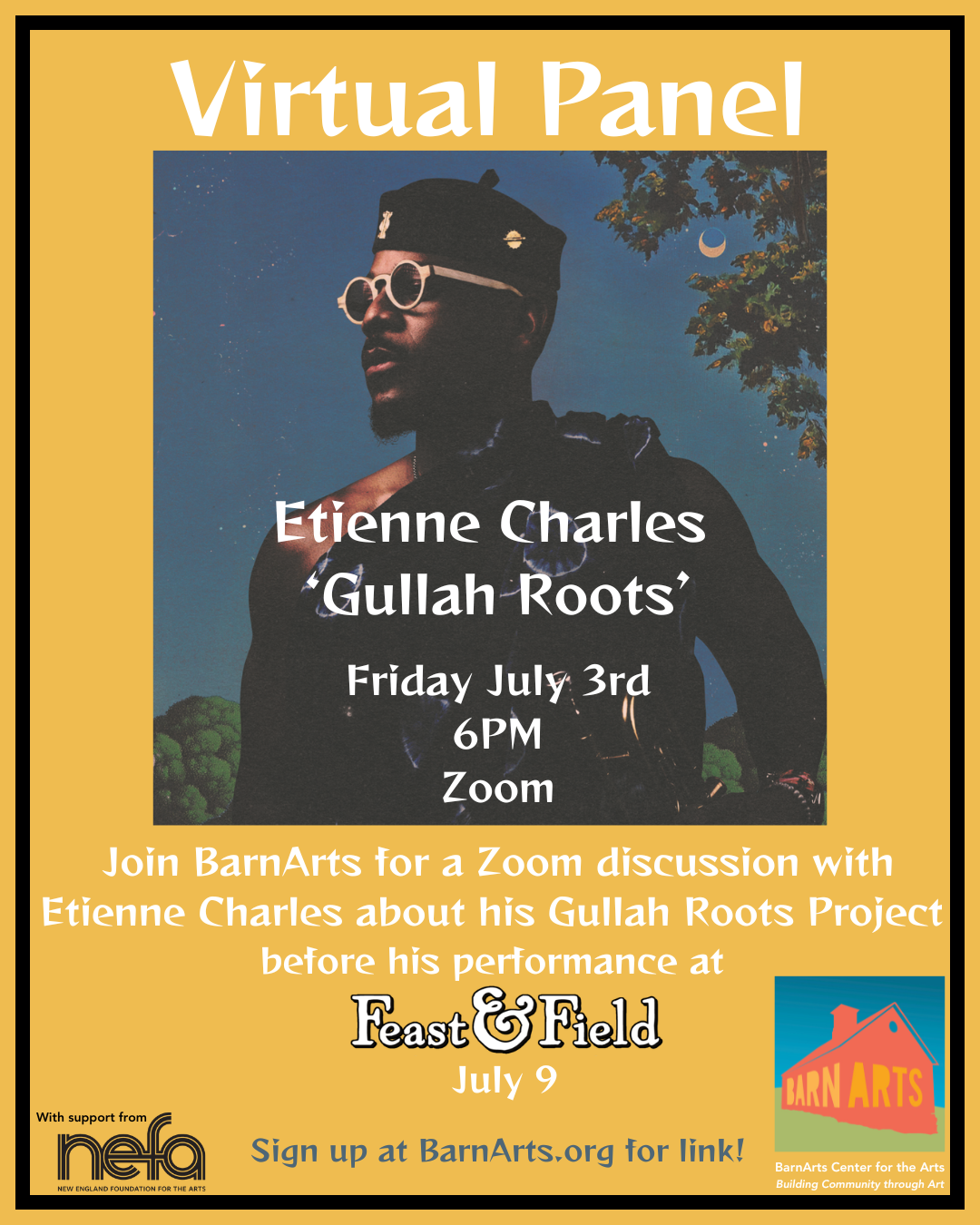 Etienne Charles Pre-Show Virtual Panel